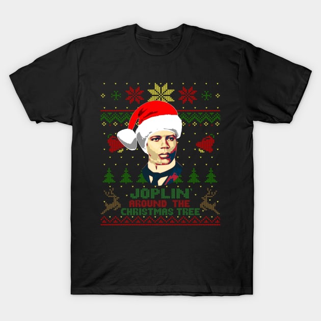 Scott Joplin Around The Christmas Tree Funny T-Shirt by Nerd_art